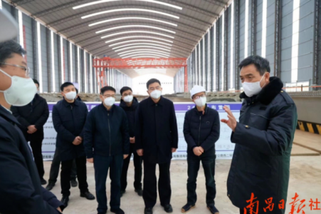 李红军专题调研南昌绕城高速西二环项目建设情形